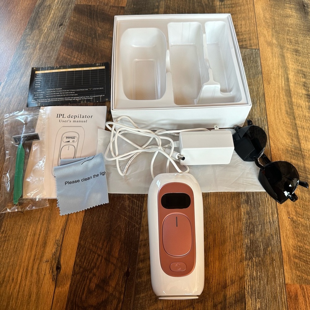 IPL depilator laser hair removal